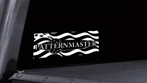 Small White Window Decal